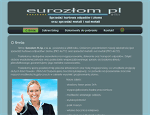 Tablet Screenshot of eurozlom.rzetelnafirma.pl